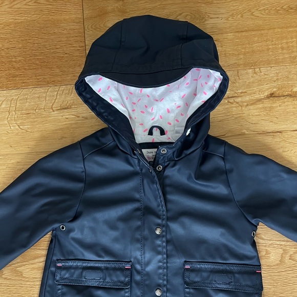 Zara raincoat navy blue 12-18 months - Picture 4 of 5